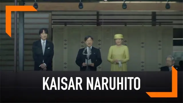 Kaisar Naruhito akhirnya tampil ke publik dengan jabatan barunya. Naruhito berdoa untuk kesehatan dan kebahagiaan warga Jepang.