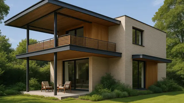 Model Rumah Agar Tidak Panas/Ilustrasi gambar oleh AI