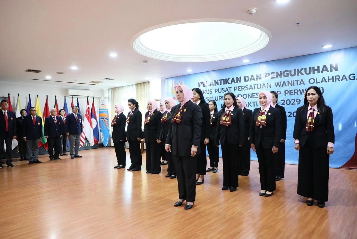 Tri Tito Karnavian Dilantik Jadi Ketua Perwosi