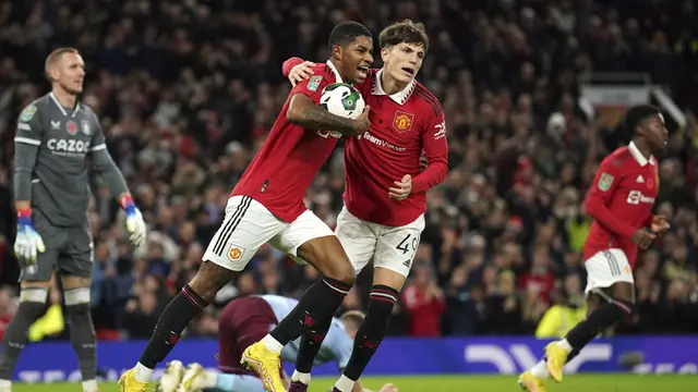 Foto: Tuntaskan Dendam, MU Lolos ke Babak Keempat Carabao Cup 2022 / 2023 usai Comeback Gemilang Atas Aston Villa