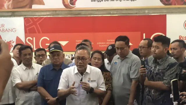Menteri Perdagangan (Mendag) Zulkifli Hasan (Zulhas)