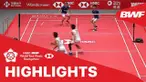 Berita video match highlights BWF World Tour Finals 2019 antara Takeshi Kamura / Keigo Sonoda melawan Minions (Marcus Gideon / Kevin Sanjaya).