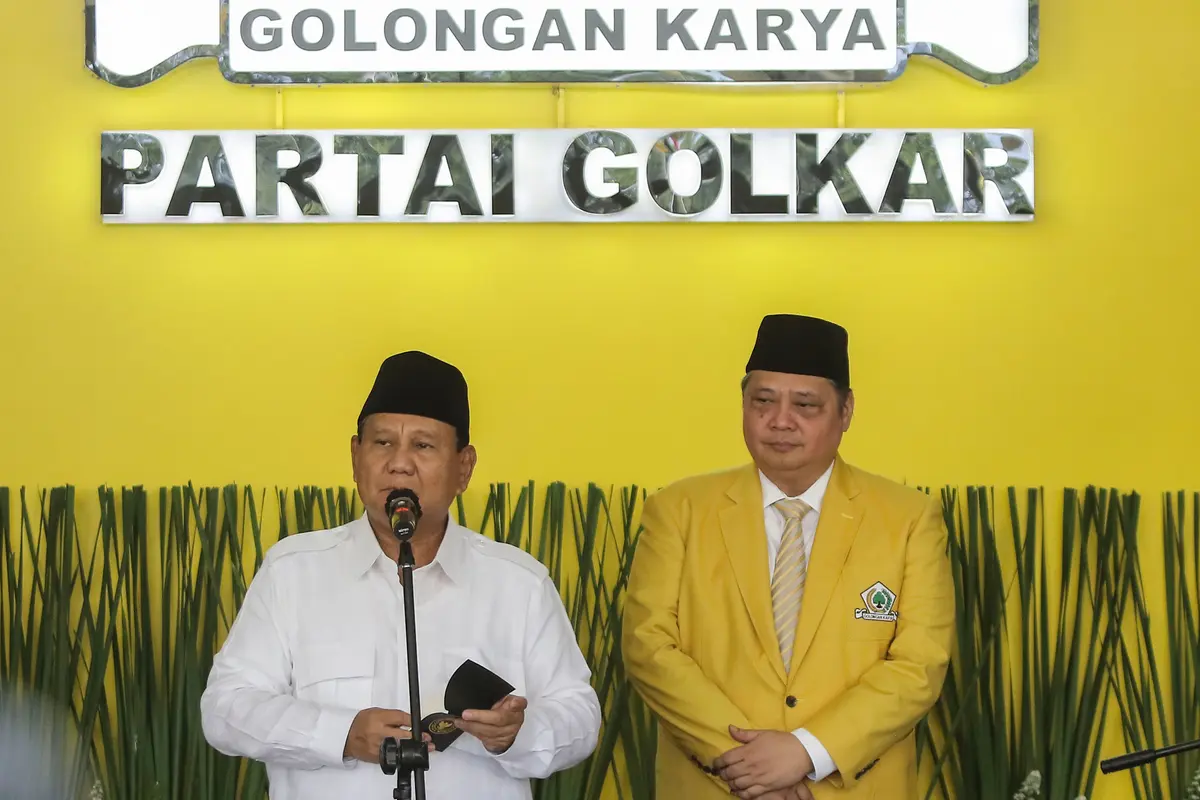 Prabowo Subianto Hadiri Syukuran HUT ke-59 Partai Golkar