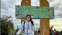 Tissa Biani Sampaikan Pesan Spesial untuk Ulang Tahun Ibunda Tercinta dari Puncak Merbabu