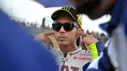 Kemenangan terakhir Yamaha di Sirkuit Sachsenring terjadi pada musim 2009 silam melalui Valentino Rossi. (AFP/Johannes Eisele)