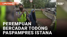 Paspampres Istana Presiden Ditodong Senjata Oleh Perempuan Bercadar