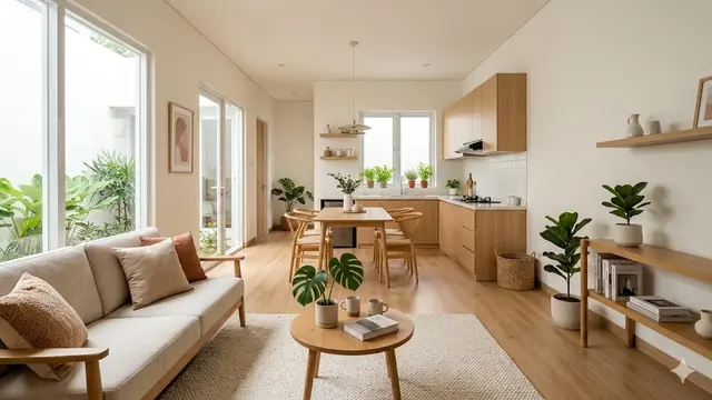 Desain Interior Rumah 5x9 agar Terlihat Luas