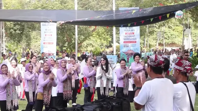 Arumi Bachsin dampingi Iriana Joko Widodo