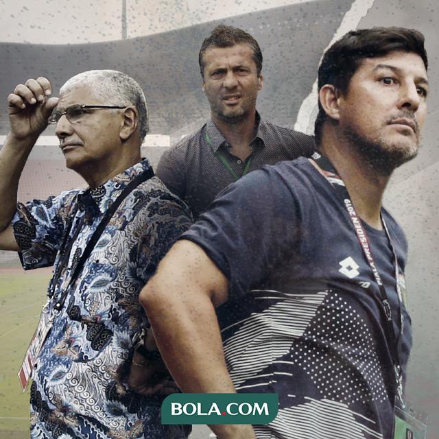 Edson Tavares, Miljan Radovic dan Alfredo Vera