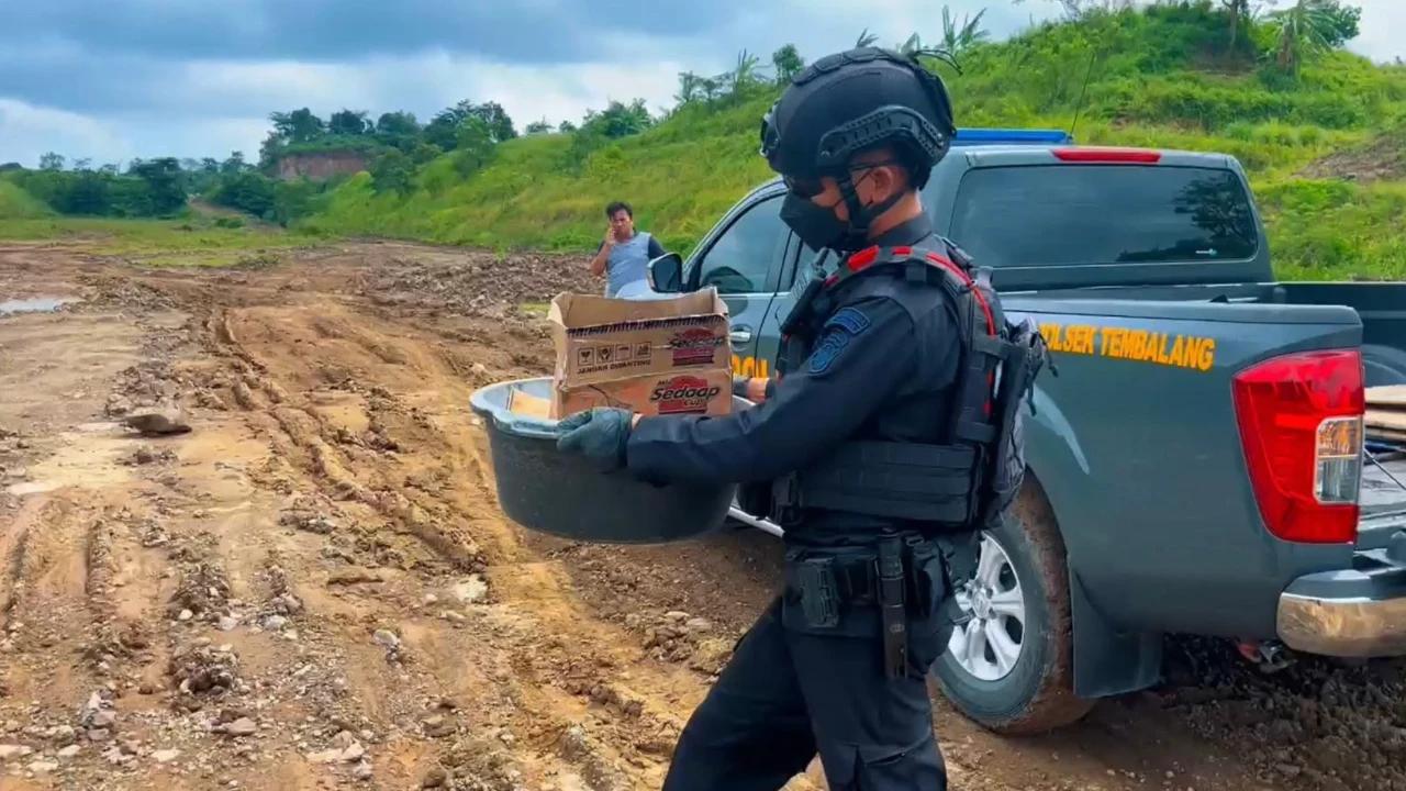 Bahan Peledak Sisa Petasan Balon Udara Jatuh di Rumah Warga Semarang Dimusnahkan