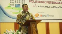 Staf Ahli Menaker Bidang Ekonomi dan Sumber Daya Manusia Kementerian Ketenagakerjaan Aris Wahyudi.