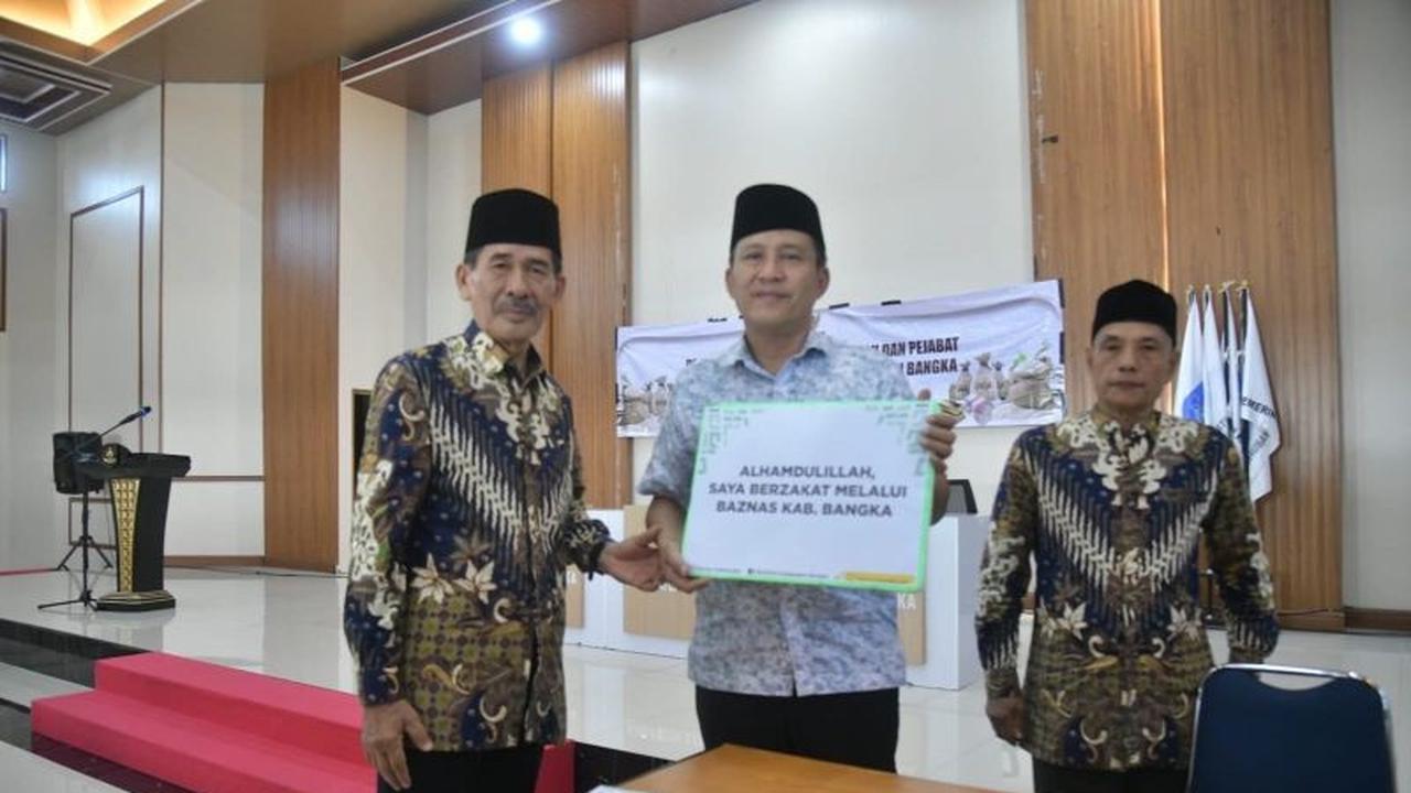 Bupati Bangka: Dana ZIS Tingkatkan Kesejahteraan dan Atasi Stunting Daerah