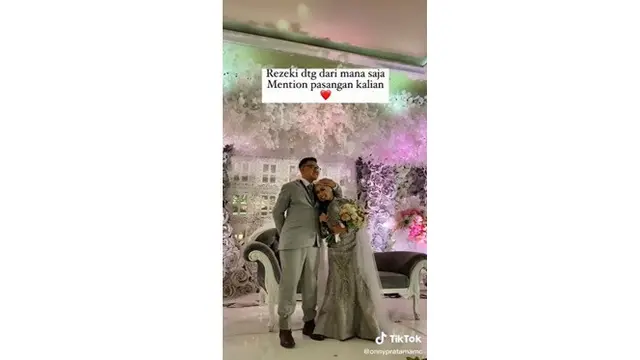 Pacaran 7 Tahun, Pasangan Ini Dapat Hadiah Nikah Gratis Senilai Rp 1 Miliar