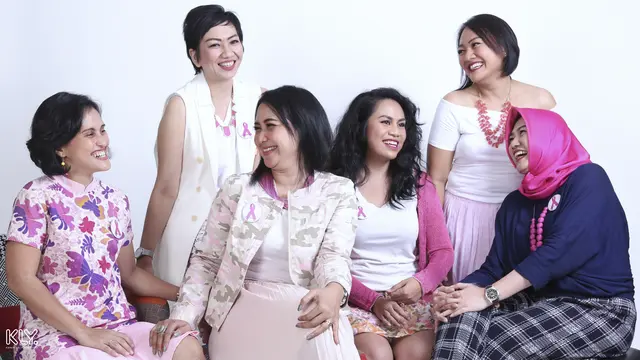 [Fimela] Komunitas Pink Shimmerinc: Bangkitkan semangat hidup pengidap kanker payudara