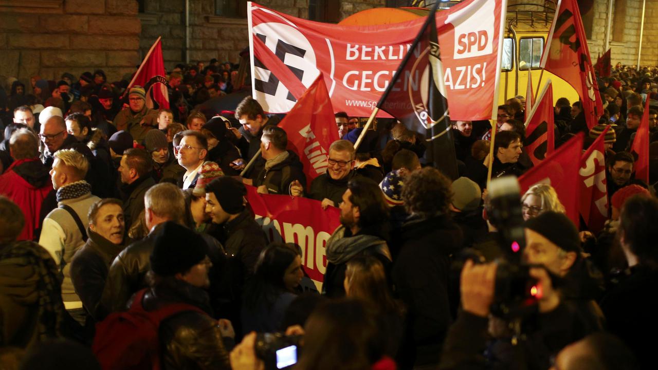 Demo anti-Pegida di Jerman