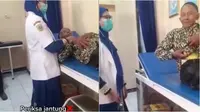 Momen Kocak Bapak-Bapak Saat Diperiksa Dokter, Ternyata di Dalam Bajunya Ada Ini