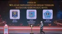 Pemkot Tangsel Raih Penghargaan Kejar Award 2024 dari OJK