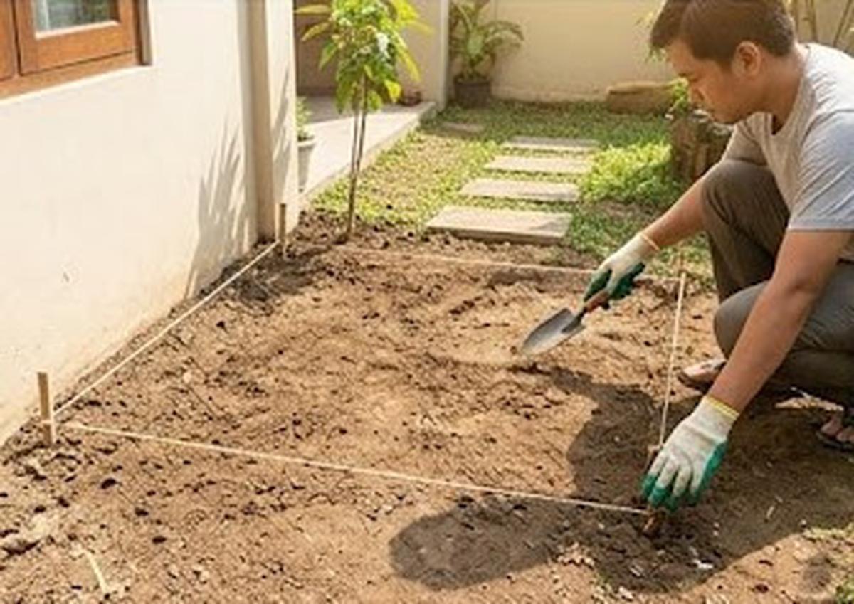 Cara Membuat Taman Kecil dan Kolam Ikan Hias dari Botol Bekas