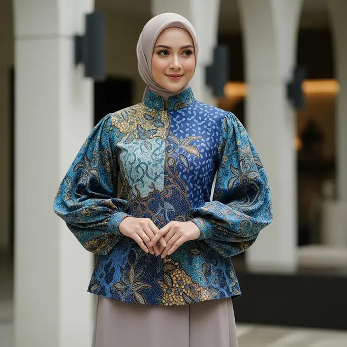 7 Model Atasan Batik Hijab Modern 2025 untuk Tampil Stylish di Berbagai Acara