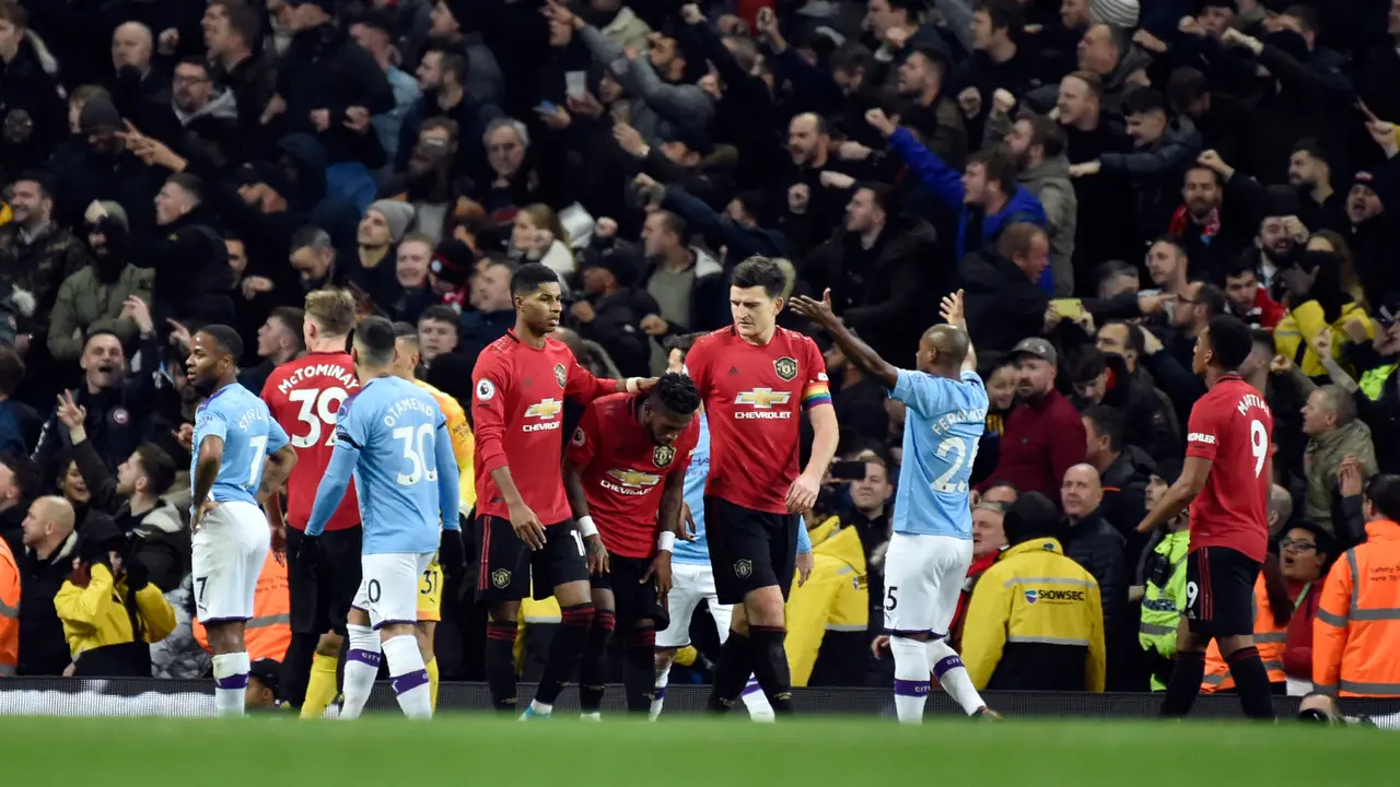 MU Bungkam Manchester City 2-1 di Etihad Stadium