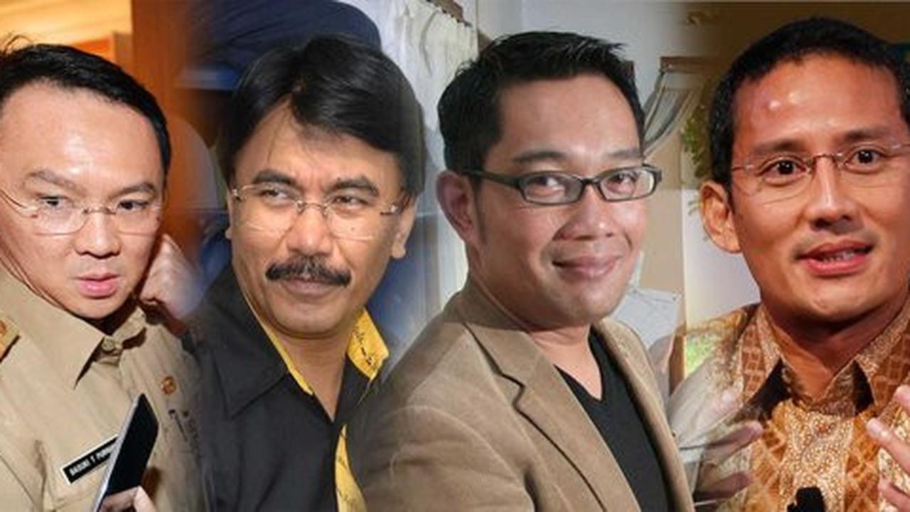 Ini jawaban warga DKI ditanya pilih Ahok, Sandiaga atau Ridwan Kamil
