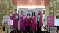 Aline Adita, Intan Erlita, Nadia Mulya, dan Rahmah Umayya meluncurkan buku Minder... Done That! tepat di Hari Kartini 2017 (Foto: Dok. Pribadi)
