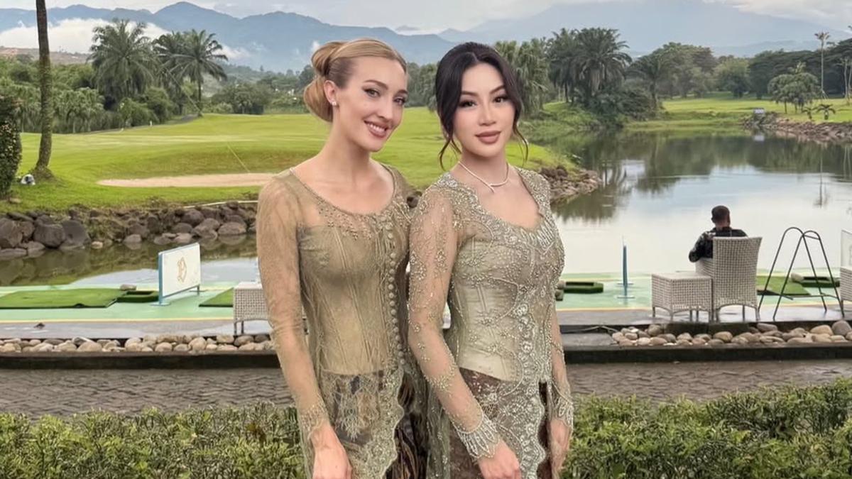 6 Potret Kebaya Para Menantu Keluarga Cendana di Pernikahan Darma Mangkuluhur
