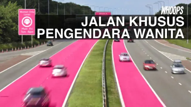 WHOOPS: Jalanan Imut Ini Dibangun Khusus untuk Pengendara Wanita