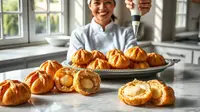 Cara Membuat Kue Sus yang Lembut dan Lezat