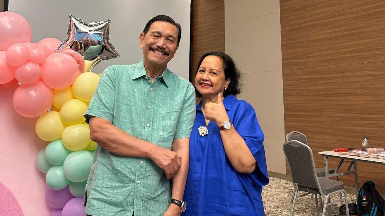 Luhut Binsar Pandjaitan dan Istri
