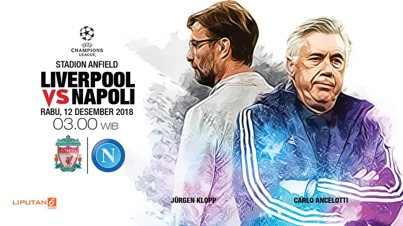 Prediksi Liverpool vs Napoli