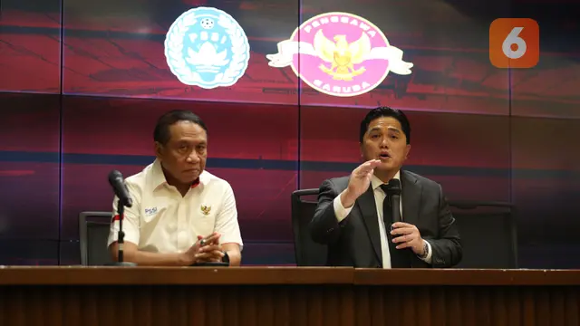 Konferensi Pers Jelang Laga FIFA Matchday Antara Timnas Indonesia Vs Argentina
