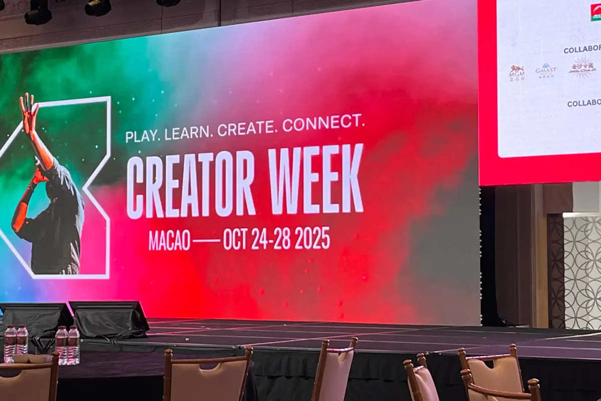 Macao Creator Week 2025 resmi dibuka di Wynn Palace, Jumat, 24 Oktober 2025. (Liputan6.com/Gagas)