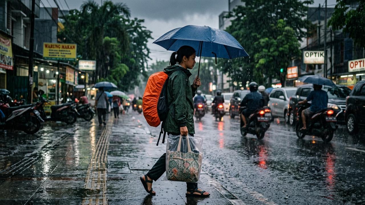9 Tips Menjaga Tas Tetap Kering Saat Hujan Deras, Mudah Dilakukan