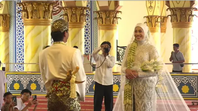 9 Momen Akad Nikah Megawati Hangestri dan Dio Novandra, Dihadiri Giovanna Milana