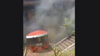 Kebakaran melanda museum Satriamandala, Jakarta, pada Minggu (19/1/2025). (Foto: dokumentasi Gulkarmat Jakarta Selatan)