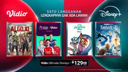 Disney+ dan Vidio Umumkan Kolaborasi Streaming: Hiburan Global, Lokal, dan Olahraga dalam Satu Paket