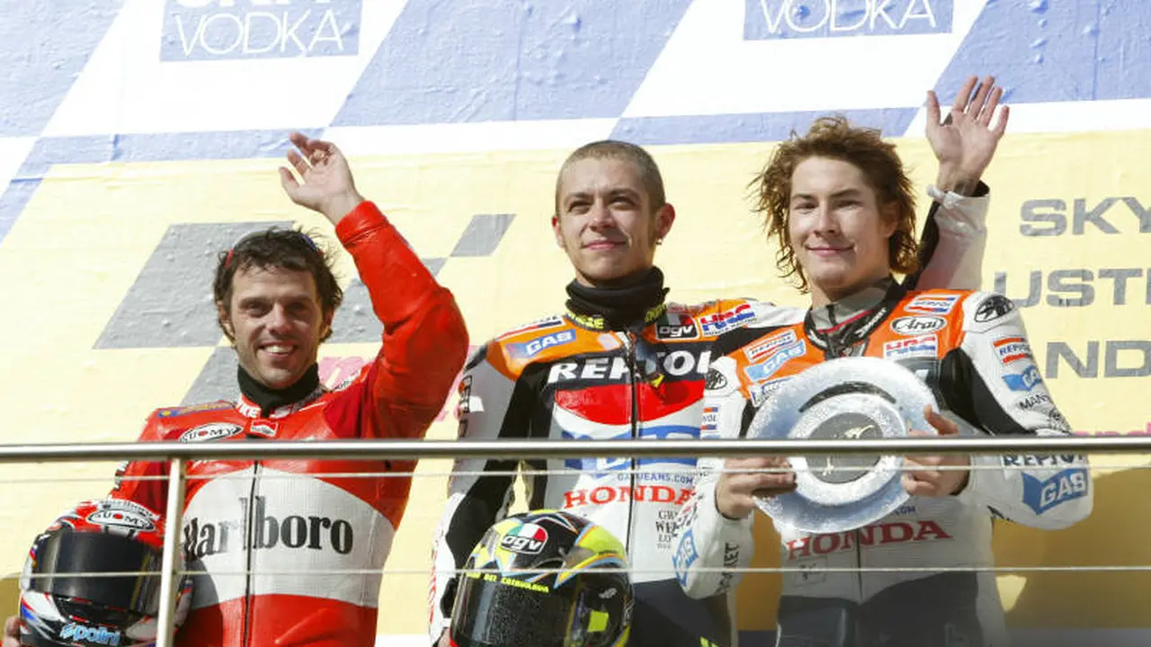 Nicky Hayden-Valentino Rossi 