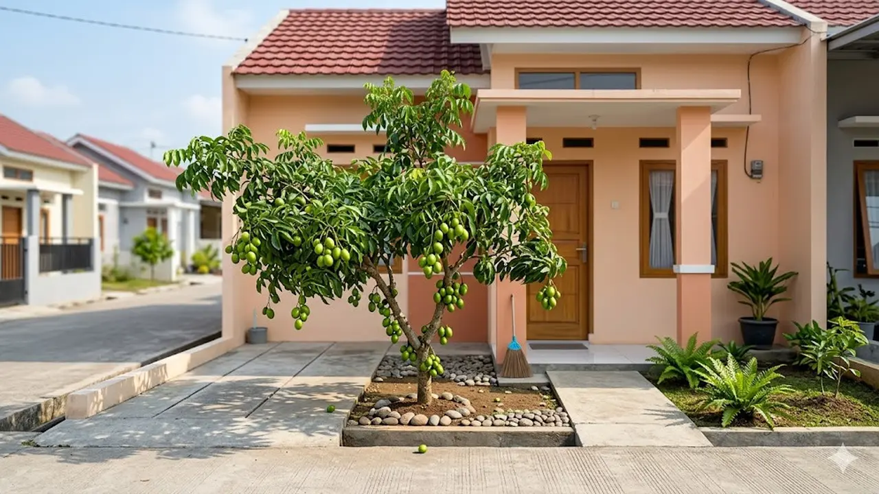 Pohon Buah untuk Rumah Subsidi yang Tidak Membuat Halaman Jadi Sarang Tikus