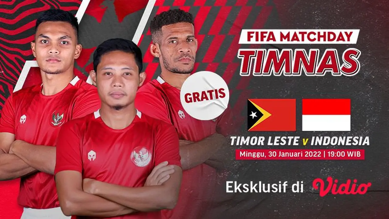 Jadwal Leg ke-2 FIFA Matchday Timnas Indonesia Vs Timor Leste