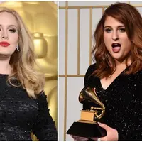 Adele vs Meghan Trainor (Bintang Pictures)