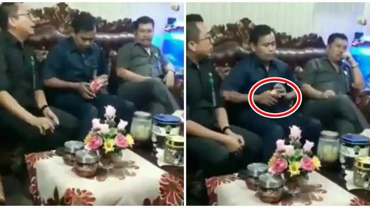 Aksi Bapak-bapak Berusaha  Buka Toples Makanan Ini Bikin Senyum-senyum