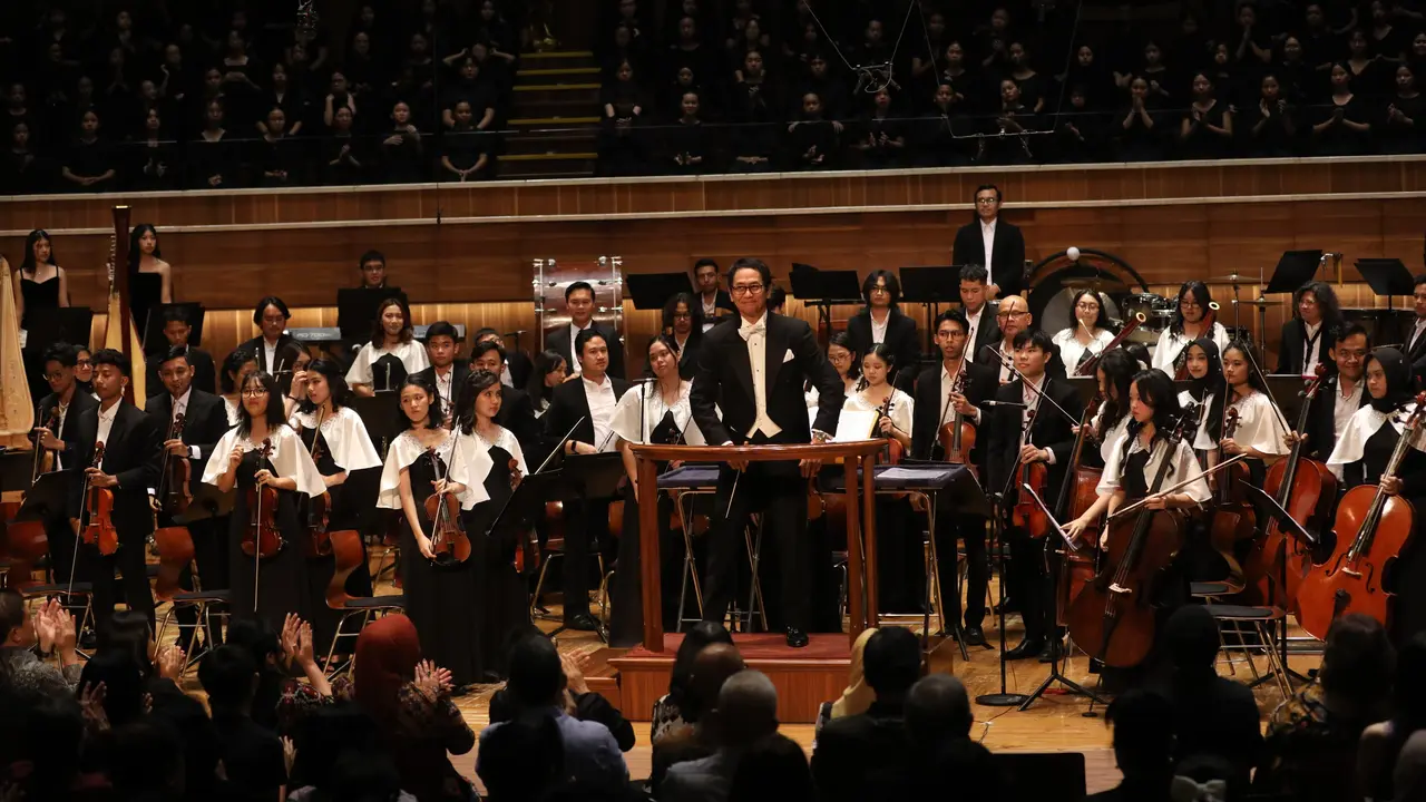 Addie MS dan Light Ministry Orchestra. (ist)