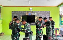 Satgas Pamtas Perkuat Pengawasan Udara Perbatasan RI-Malaysia dengan Latihan Anti-Drone