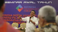 Menkominfo Rudiantara dalam seminar Indonesia Technology Forum (ITF)