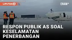 Kecelakaan udara yang banyak terjadi sekitar sebulan terakhir akhirnya menekan kepercayaan warga AS akan keselamatan penerbangan komersial, menurut survei AP-NORC Center for Public Affairs Research. Tapi angka ini masih relatif tinggi dibandingkan ke...