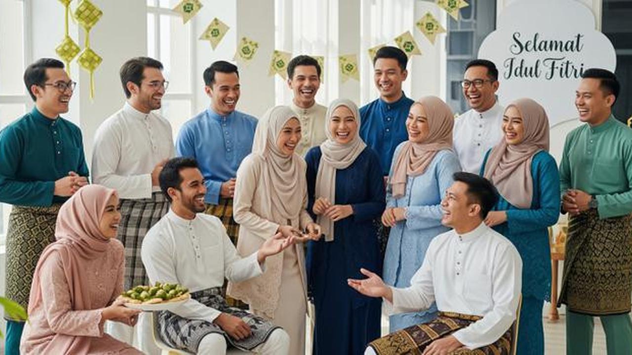 Prompt Edit Foto Keluarga Besar Biar Kompak dan Estetik saat Lebaran, Cocok Diposting di Medsos