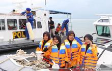 Polisi Bangka Barat Edukasi dan Wisata Laut Anak Panti Asuhan, Tumbuhkan Semangat Maritim