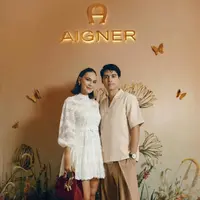 Pasangan yang kerap disebut sebagai salah satu power couple paling stylish ini tampil kompak dalam balutan outfit bernuansa netral yang terlihat effortless, modern, sekaligus elegan. [@luna maya].