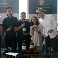 4 ikon bisnis muda pada acara the Singleton Scotch Whisky Unlearn the Rules